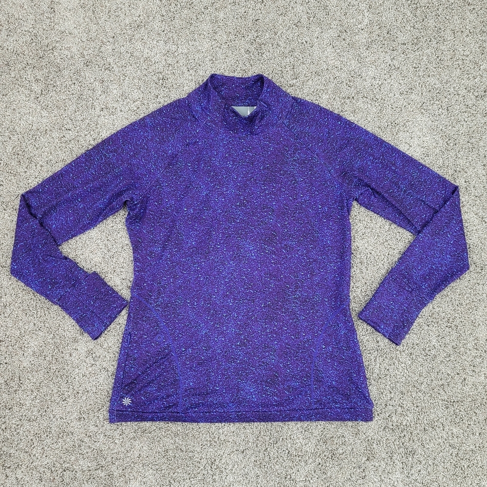 Athleta Superluxe Ski Half Zip Neck Pullover Top